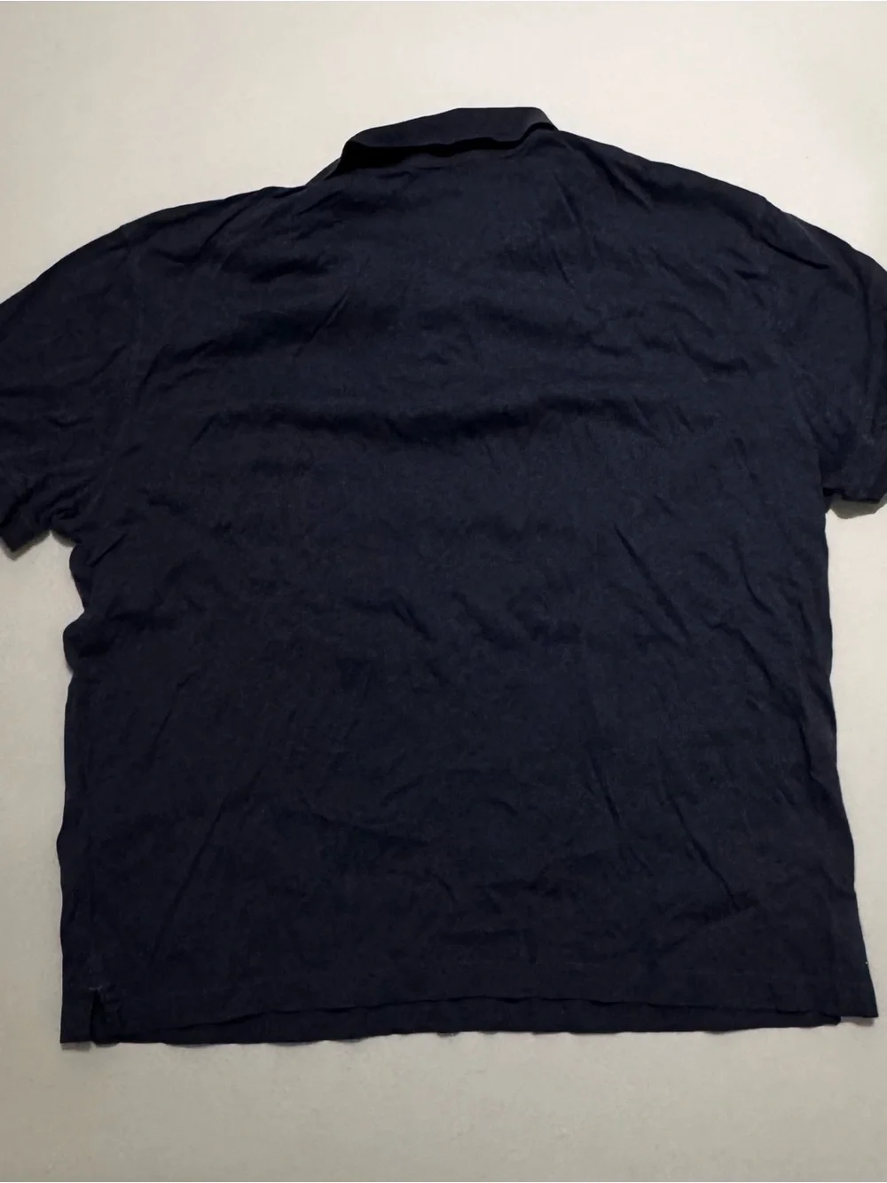 Banana Republic Luxe Touch Performance Men's Dark Blue Polo Shirt